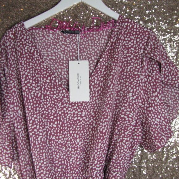 NWT BloomChic red and white dot dress 22/3X - Picture 6 of 10